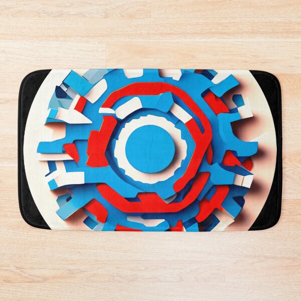 Item preview, Abstract Psychedelic Gear Wheel designed and sold by Peter Kraaibeek | Generative Designs and Car Art.