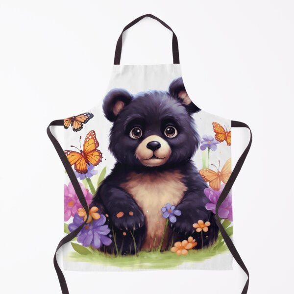 Item preview, Spectacled Bear Animal Clipart, South America Animal, Tropical Fauna Art, American Mammal, Jungle Wildlife, American Cute designed and sold by CoolorPaint.