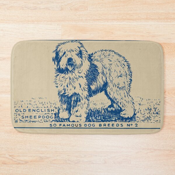Item preview, Old English Sheepdog Vintage Art Dog Vintage Poster Art 2 designed and sold by ElegantCat.