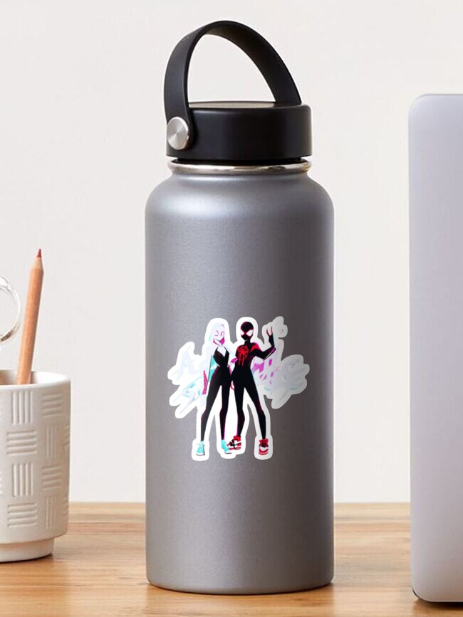 Ghost-Spider Stainless Steel Water Bottle with Sleeve, Spider-Man: Across  the Spider-Verse