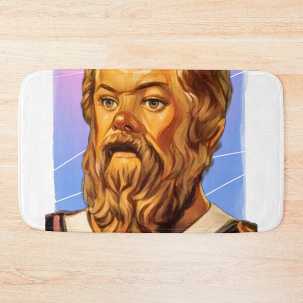 Item preview, Greek Philosopher Socrates illustration  designed and sold by Litstoy.