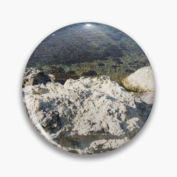 Item preview, Stark White Limestone Clifftops and Blue Ocean designed and sold by Georgia Mizuleva.