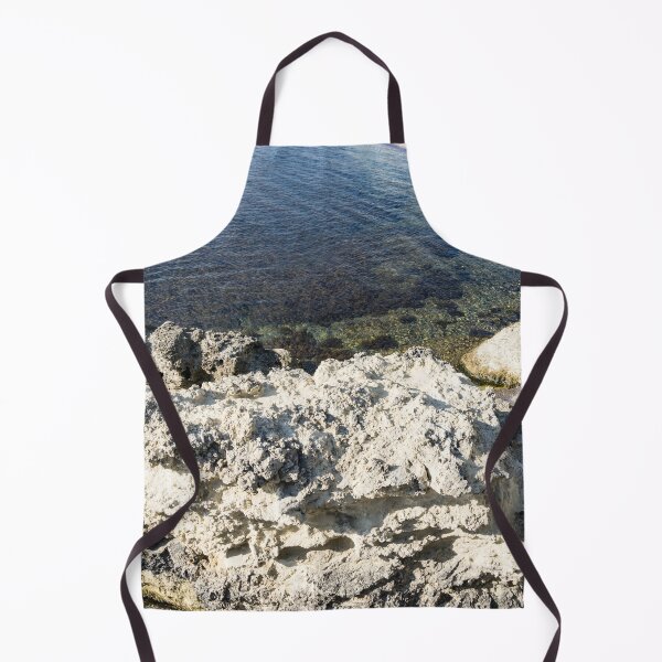 Item preview, Stark White Limestone Clifftops and Blue Ocean designed and sold by Georgia Mizuleva.