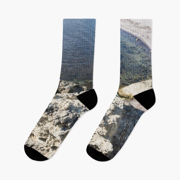 Item preview, Stark White Limestone Clifftops and Blue Ocean designed and sold by Georgia Mizuleva.