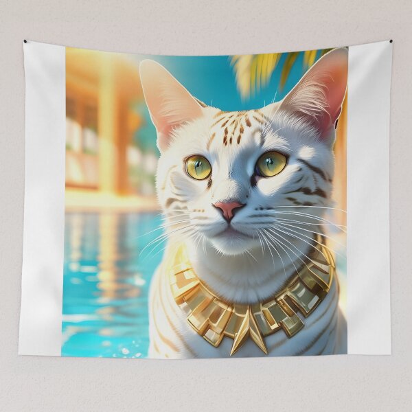Item preview, Pool Cat loves pool designed and sold by YuniaMiyu.