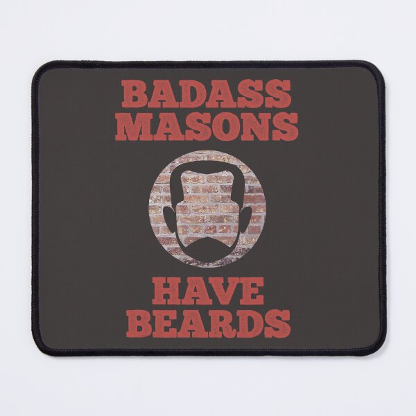 Item preview, Mens Badass Masons Have Beards designed and sold by MattieMMorales.