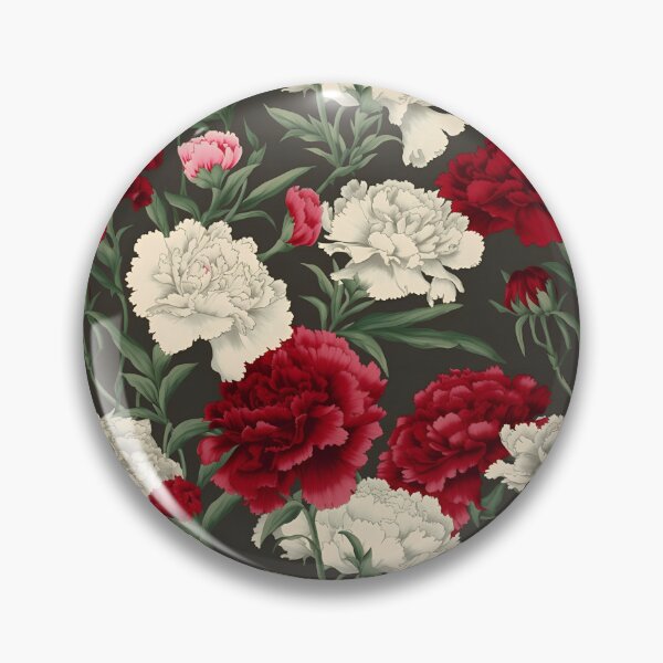 Item preview, carnations of my heart designed and sold by LoversCovers.