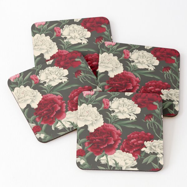 Item preview, carnations of my heart designed and sold by LoversCovers.