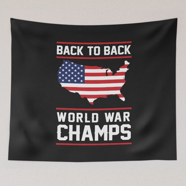 Item preview, Back to Back World War Champs USA T-Shirt - America T-Shirt designed and sold by JameJoyDesigner.