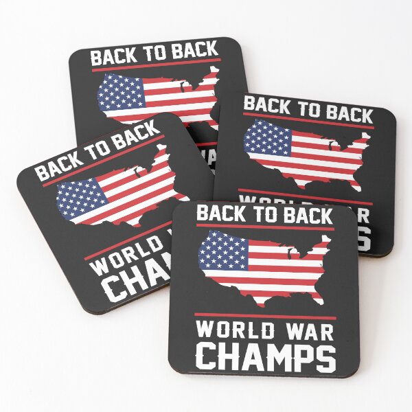 Item preview, Back to Back World War Champs USA T-Shirt - America T-Shirt designed and sold by JameJoyDesigner.