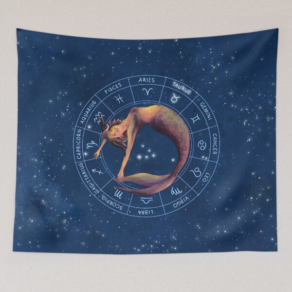 Item preview, Mermaid Zodiac - Taurus designed and sold by Jana Šlesaríková.