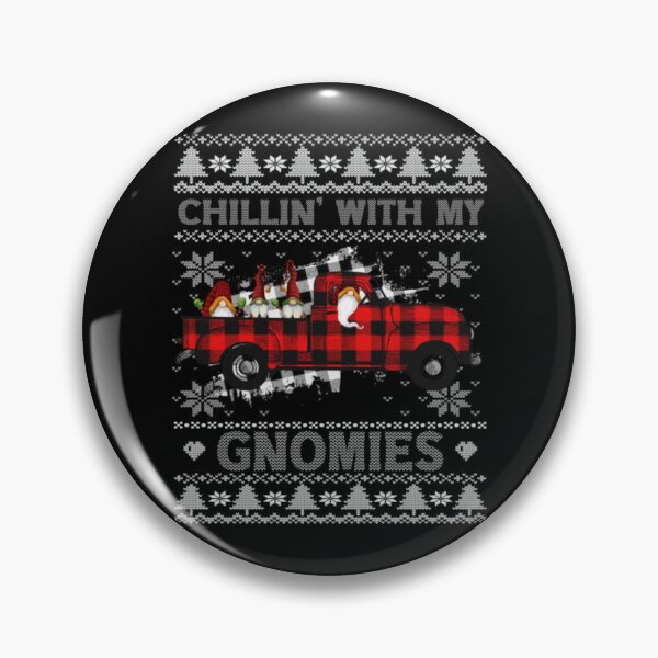 Item preview, Chillin With My Gnomies Christmas Cute Gnomes Ugly Sweater designed and sold by OrganicsPlug.
