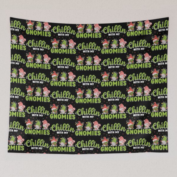 Item preview, Chillin with My Gnomies Christmas designed and sold by OrganicsPlug.