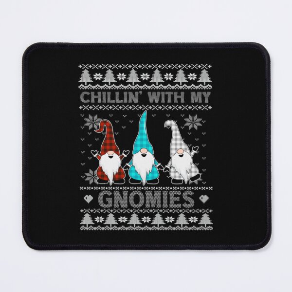 Item preview, Chillin With My Gnomies Christmas Cute Gnomes Ugly Sweater designed and sold by OrganicsPlug.