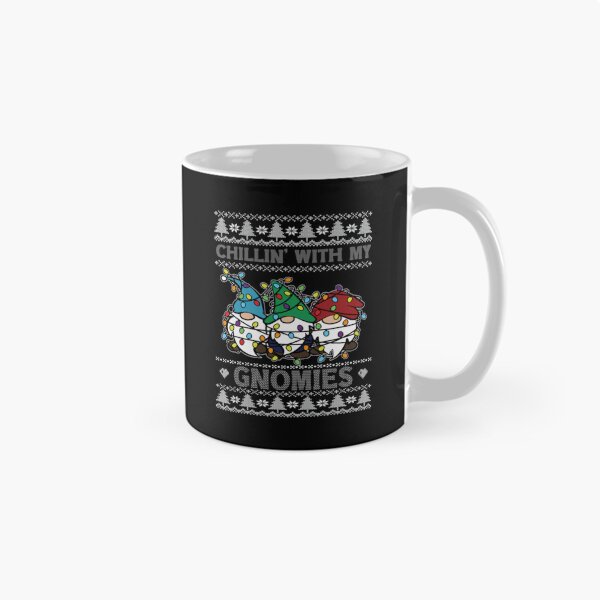 Item preview, Chillin With My Gnomies Christmas Cute Gnomes Ugly Sweater designed and sold by OrganicsPlug.