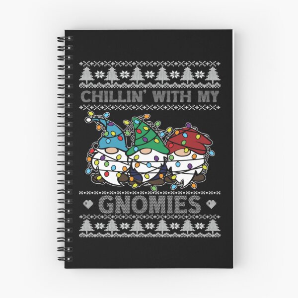 Item preview, Chillin With My Gnomies Christmas Cute Gnomes Ugly Sweater designed and sold by OrganicsPlug.