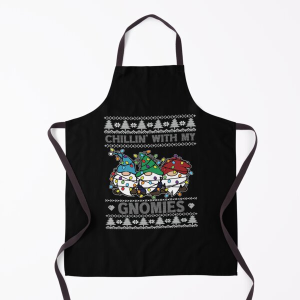 Item preview, Chillin With My Gnomies Christmas Cute Gnomes Ugly Sweater designed and sold by OrganicsPlug.