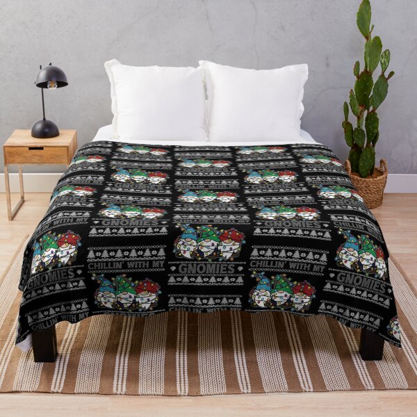 Item preview, Chillin With My Gnomies Christmas Cute Gnomes Ugly Sweater designed and sold by OrganicsPlug.