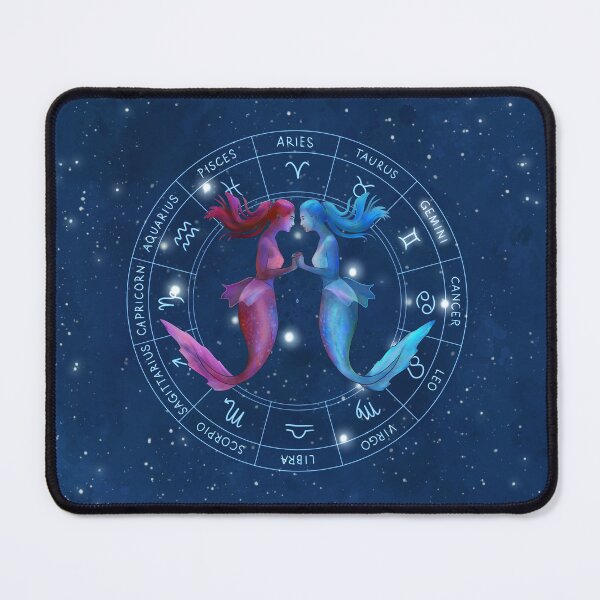 Item preview, Mermaid Zodiac - Gemini designed and sold by Jana Šlesaríková.