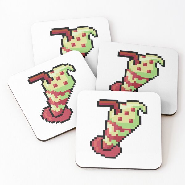 Item preview, Pixel Strawberry Milkshake - pixel food art designed and sold by LittleFoodShop.