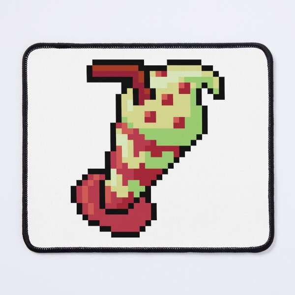 Item preview, Pixel Strawberry Milkshake - pixel food art designed and sold by LittleFoodShop.