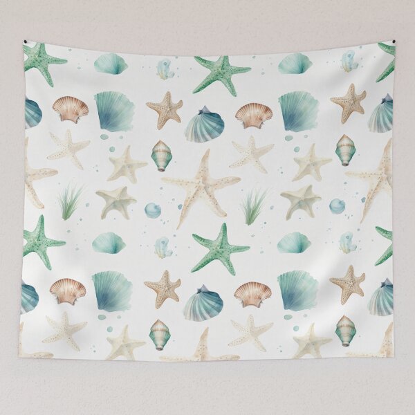 Item preview, Coastal refuge for mermaids. designed and sold by LoversCovers.