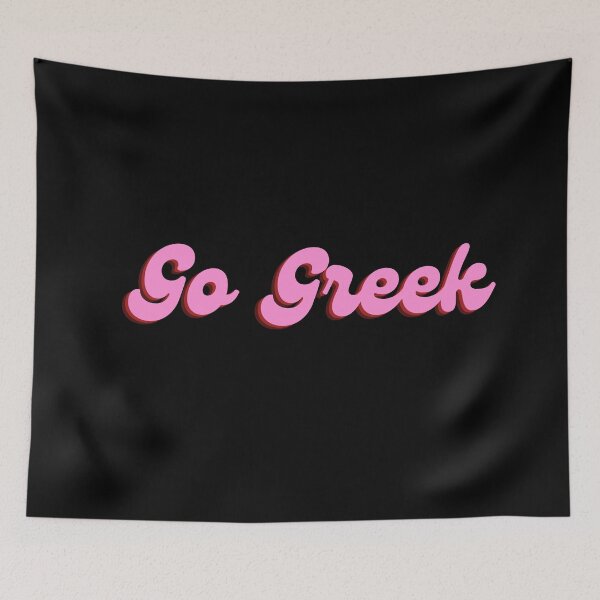 Item preview, Go Greek designed and sold by StickerSparkle.
