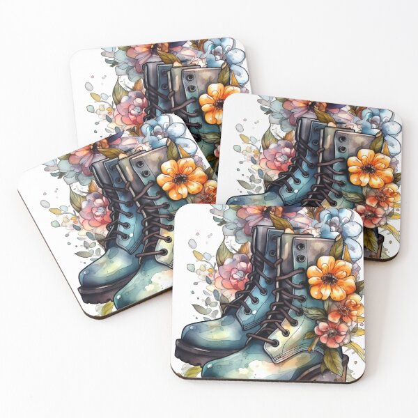 Item preview, Floral Boots Clipart, Flower Footwear Art, Blooming Shoe, Garden Boot, Petal Shoe, Rosy Footwear, Spring Vibes, Floral Fashion designed and sold by CoolorPainting.