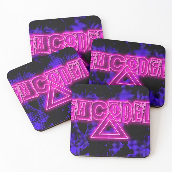 Item preview, Encoded Purple designed and sold by Clay's Creations.