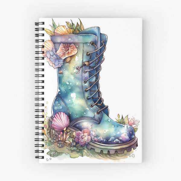 Item preview, Floral Boots Clipart, Flower Footwear Art, Blooming Shoe, Garden Boot, Petal Shoe, Rosy Footwear, Spring Vibes, Floral Fashion designed and sold by CoolorPainting.