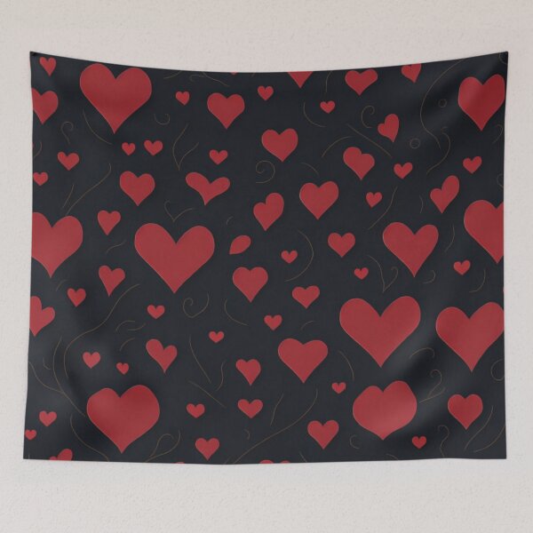 Item preview, Red Hearts designed and sold by kn-clothing.