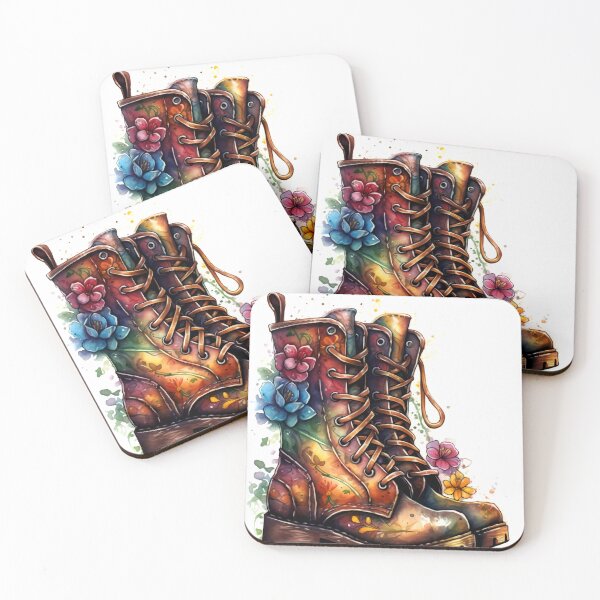 Item preview, Floral Boots Clipart, Flower Footwear Art, Blooming Shoe, Garden Boot, Petal Shoe, Rosy Footwear, Spring Vibes, Floral Fashion designed and sold by CoolorPainting.