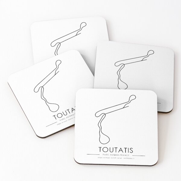 Item preview, Toutatis Minimalistic Rollercoaster Layout designed and sold by Aestheticoasters.