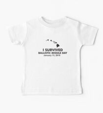 I survived Ballistic Missile Day Baby Tee