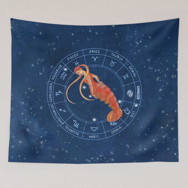 Item preview, Mermaid Zodiac - Cancer designed and sold by Jana Šlesaríková.