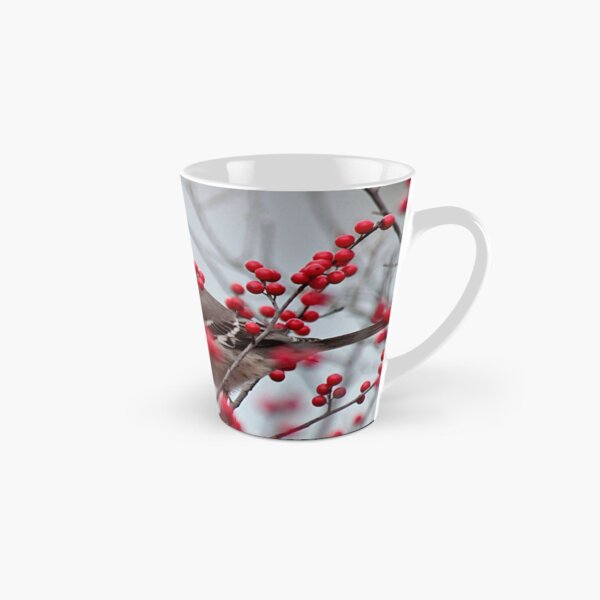Item preview, Mockingbird in the berry bush designed and sold by Linda Crockett.
