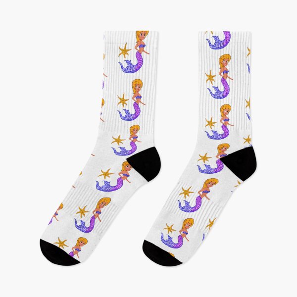 Item preview, Cute Mermaid Purple Tail Digital designed and sold by purplesensation.
