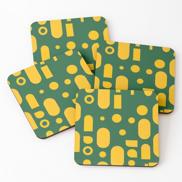 Item preview, Material Design Pattern - Green and Yellow designed and sold by DuKubul.