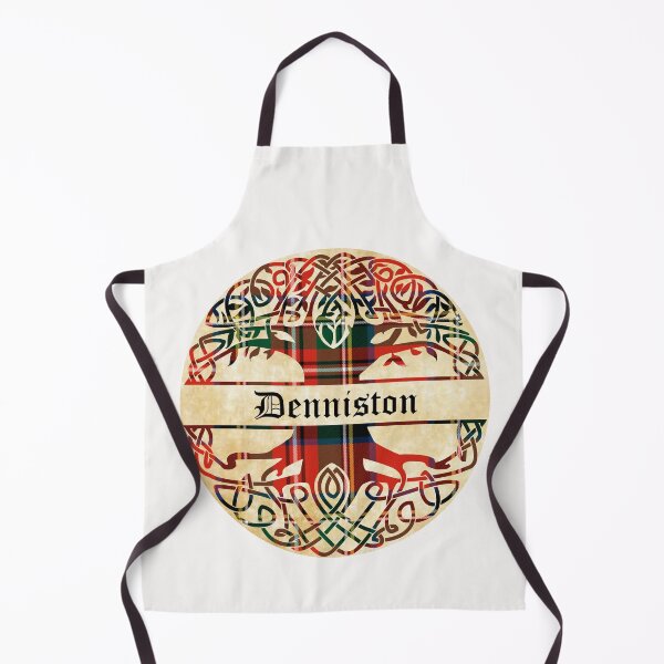 Item preview, Denniston Tree of Life Clan Scottish Surname tartan designed and sold by BagTown Clans.