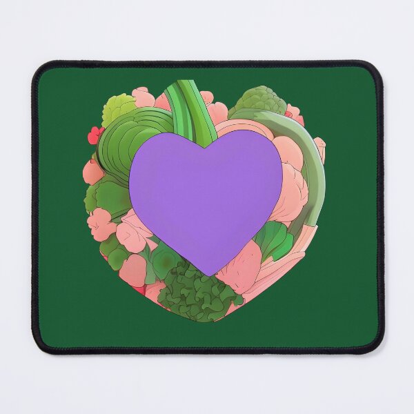 Item preview, Veggie Sticker Heart designed and sold by Digiheart.