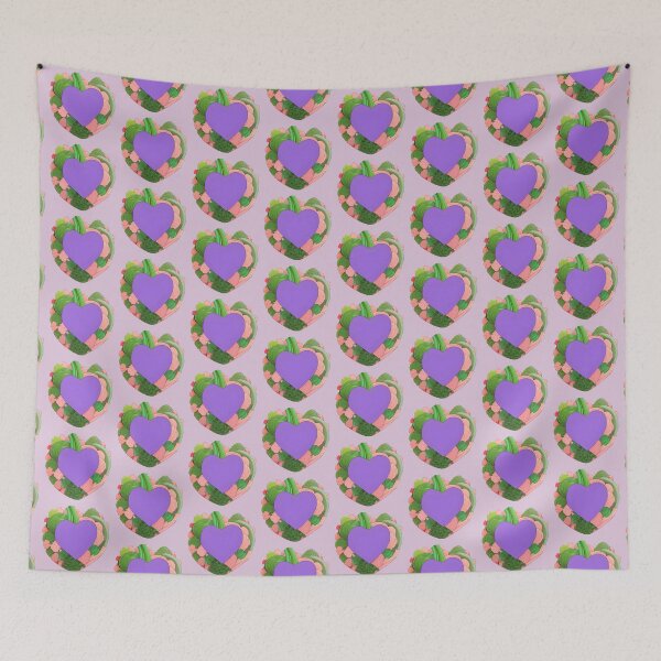 Item preview, Veggie Sticker Heart  designed and sold by Digiheart.