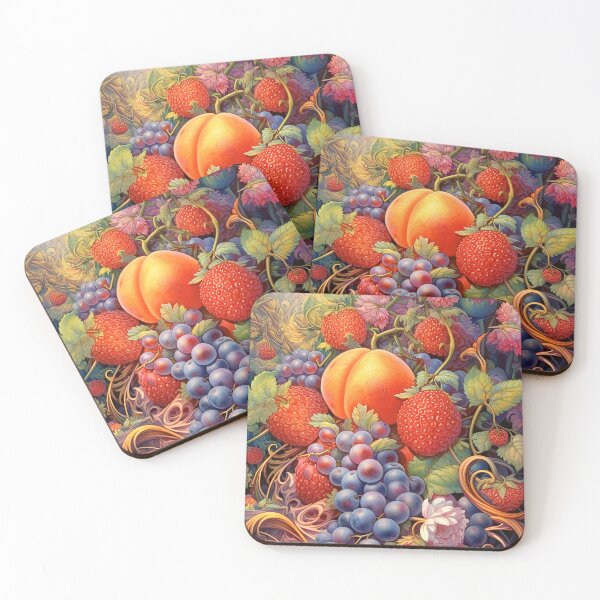 Item preview, Vintage Garden abstract Prints 8 designed and sold by Art by Lilia.
