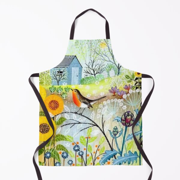 Item preview, robin in the meadow designed and sold by ritusdesigns.