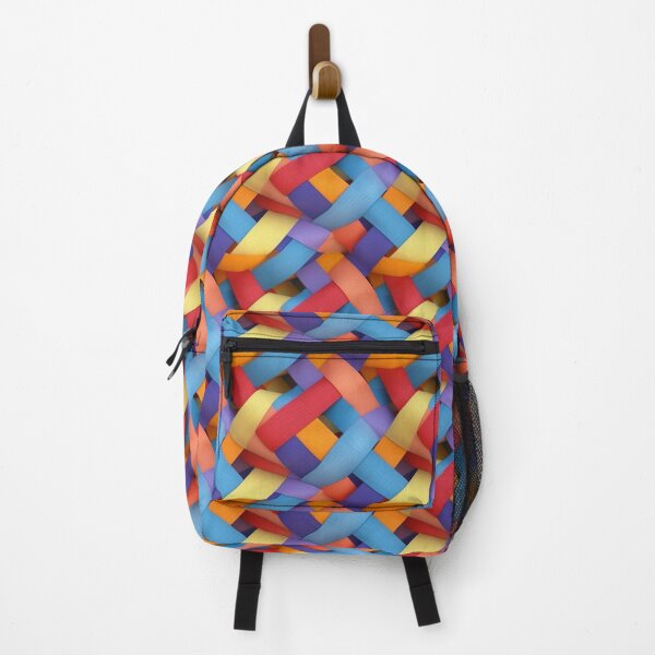 Item preview, Woven Color Planes: Vibrant Artwork Print designed and sold by Loftninjas.