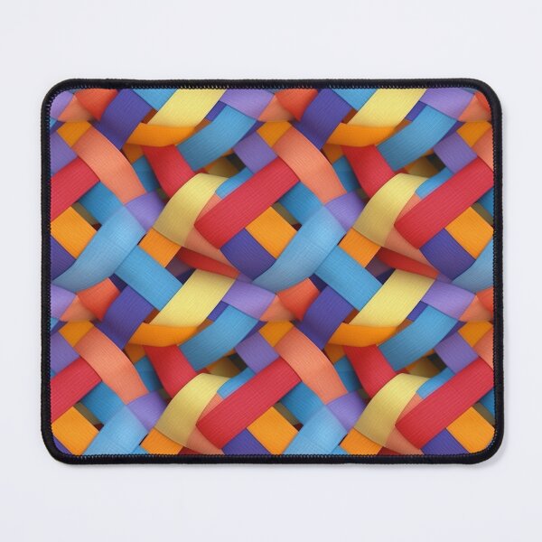 Item preview, Woven Color Planes: Vibrant Artwork Print designed and sold by Loftninjas.