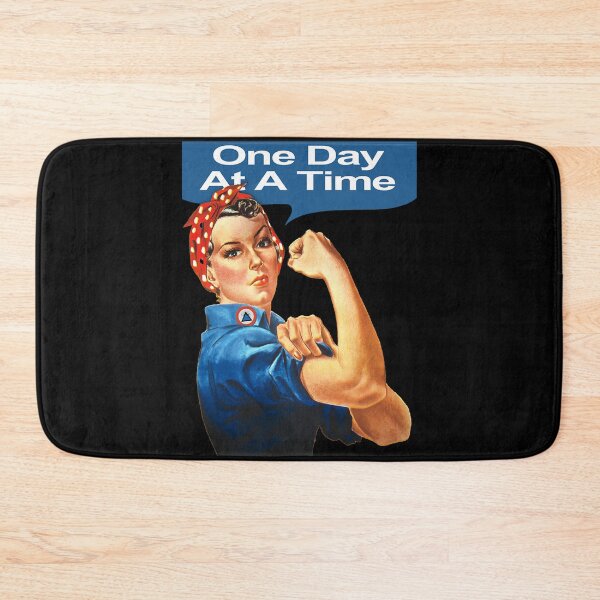 Item preview, Sober Sunrise with AA, NA, and Rosie The Riveter - Taking it One Day at a Time designed and sold by EmersonBoutique.