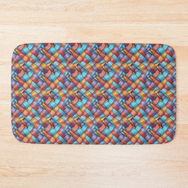 Item preview, Woven Color Planes: Vibrant Artwork Print designed and sold by Loftninjas.