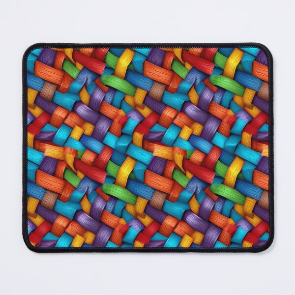 Item preview, Woven Color Planes: Vibrant Artwork Print designed and sold by Loftninjas.