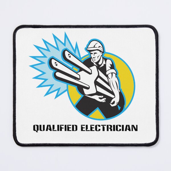 Item preview, Qualified electrician designed and sold by efimzer.