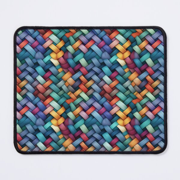 Item preview, Woven Color Planes: Vibrant Artwork Print designed and sold by Loftninjas.